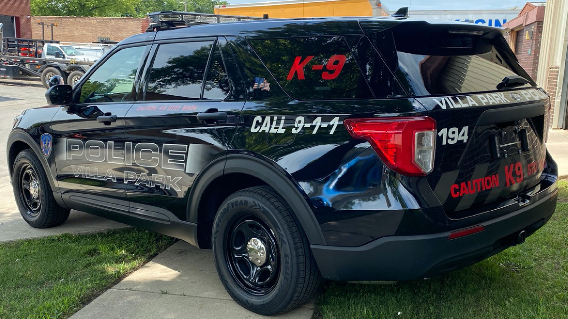Police Car Graphic Kits, Featuring the “Big and Bold” Design